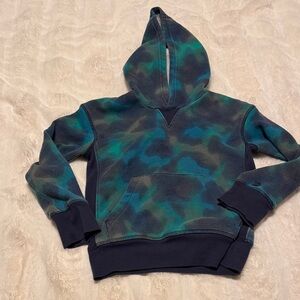 All in Motion Teal and Navy Camouflage Hoodie